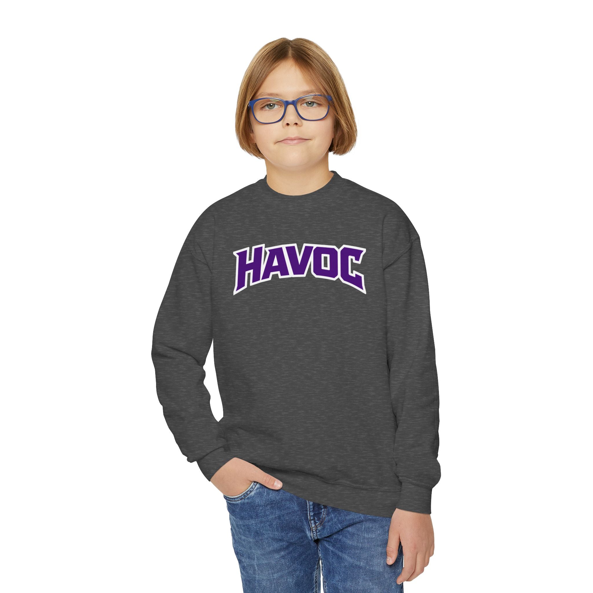 Gildan HAVOC Bold YOUTH Crewneck Sweatshirt