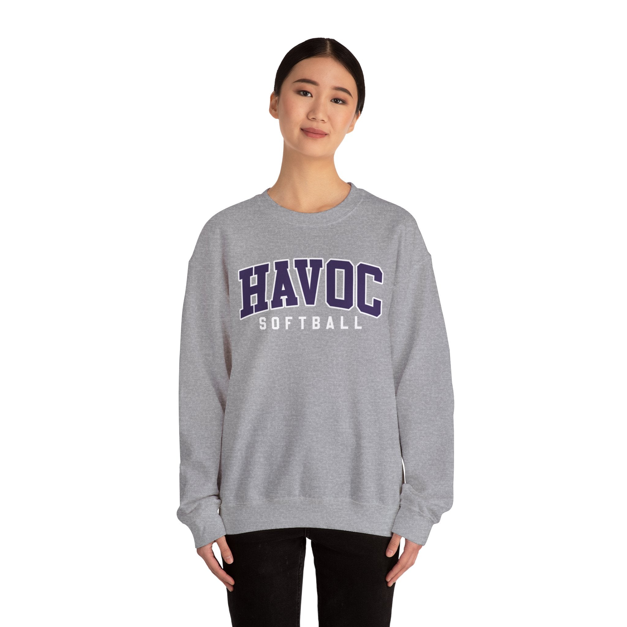 Gildan HAVOC Softball ADULT Crewneck Sweatshirt