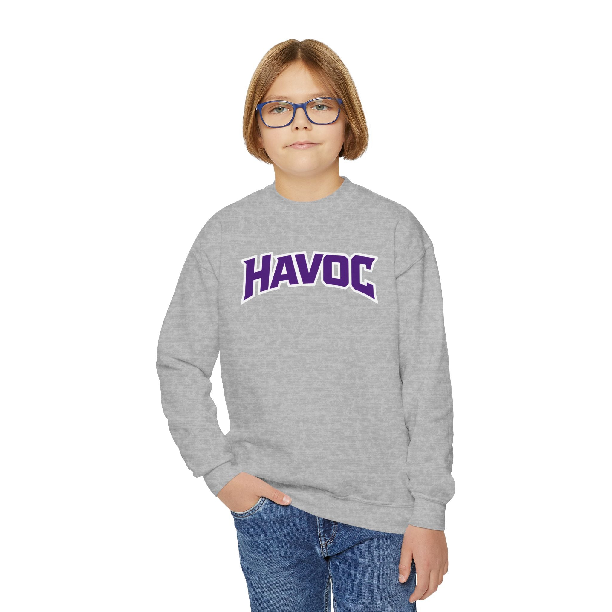 Gildan HAVOC Bold YOUTH Crewneck Sweatshirt