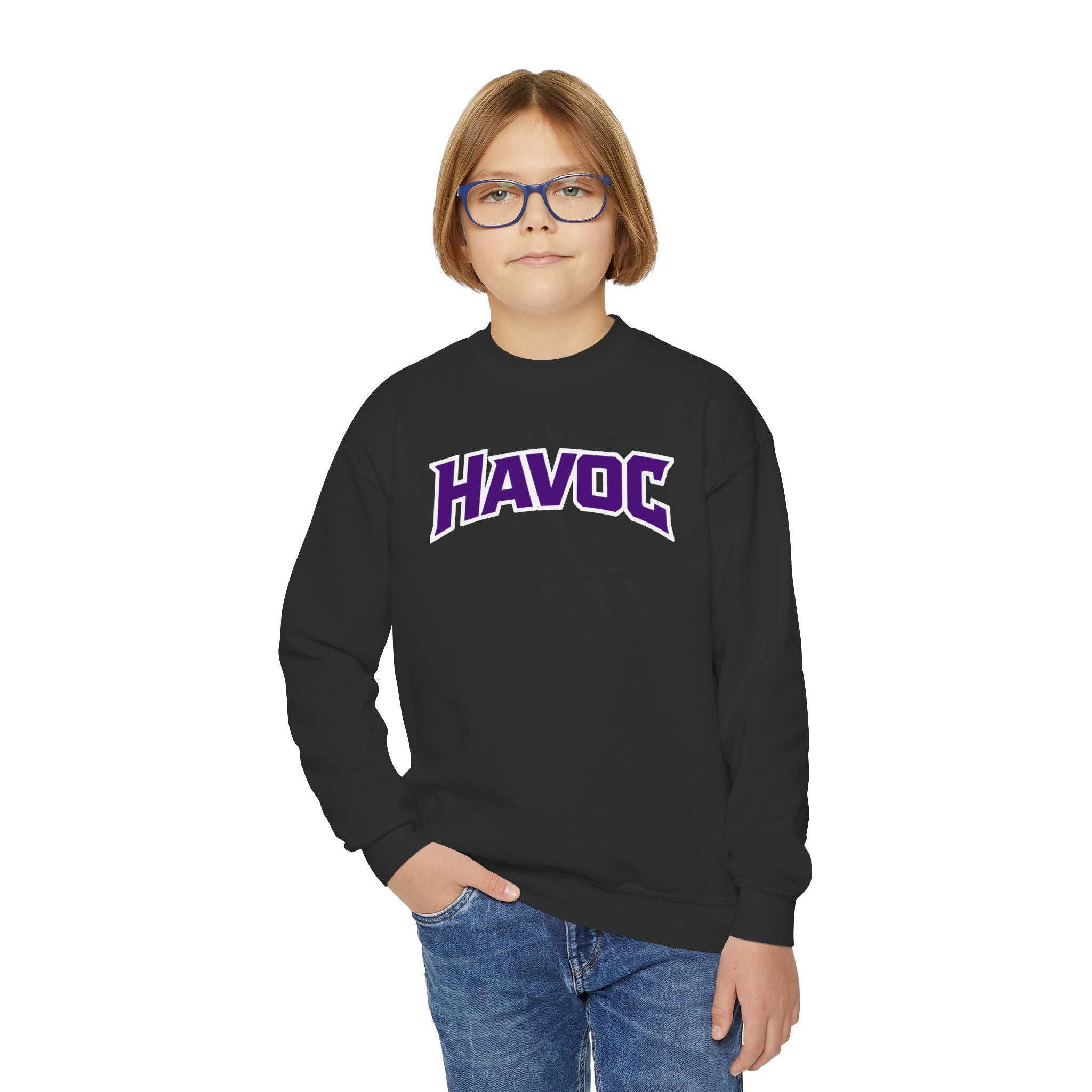 Gildan HAVOC Bold YOUTH Crewneck Sweatshirt