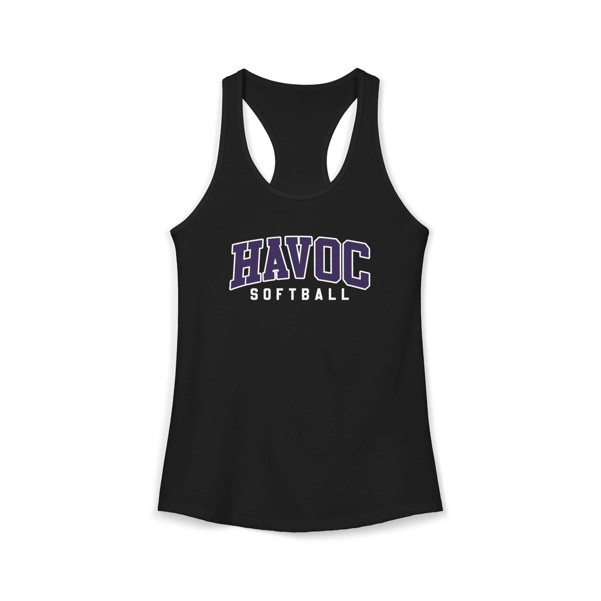 Women's HAVOC Softball Racerback Tank