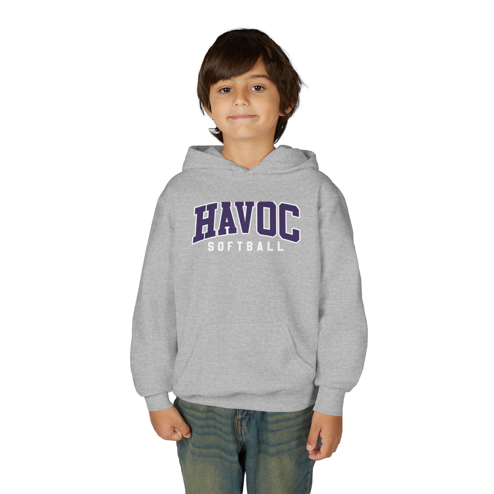 Gildan HAVOC Softball Youth Hoodie