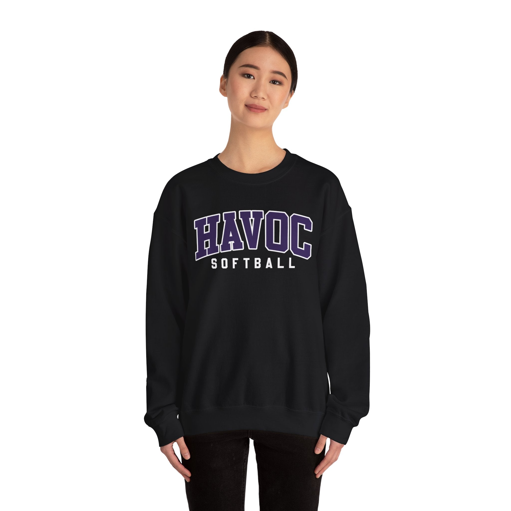 Gildan HAVOC Softball ADULT Crewneck Sweatshirt