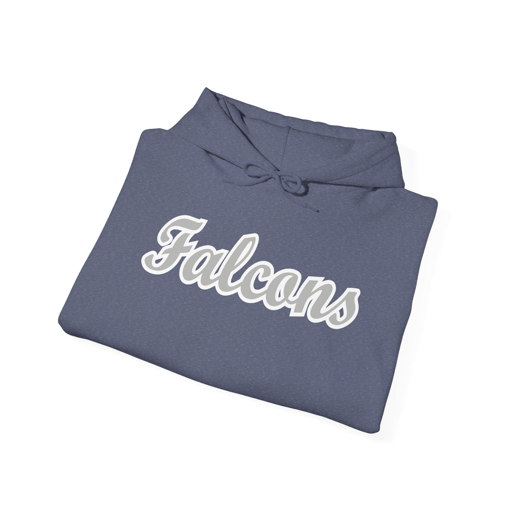 Gildan Heavy-blend ADULT Falcons Script Hoodie
