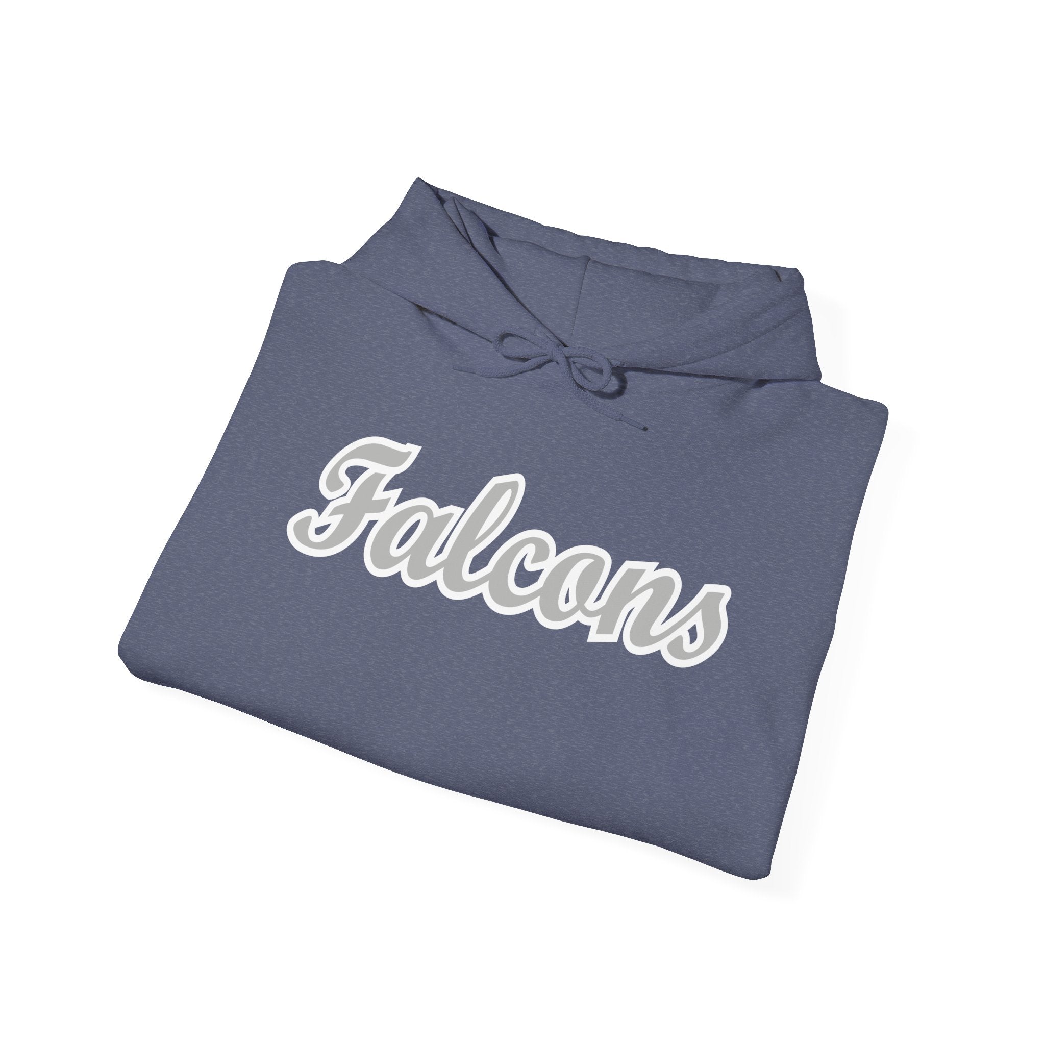 Gildan Heavy-blend ADULT Falcons Script Hoodie
