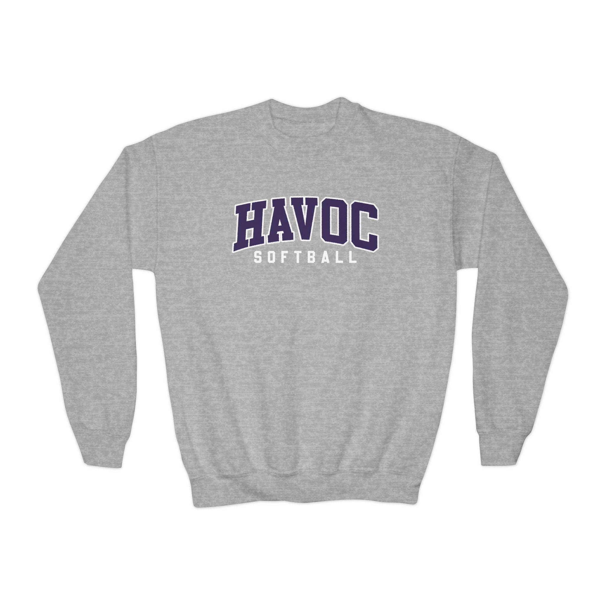 Gildan HAVOC Softball YOUTH Crewneck Sweatshirt