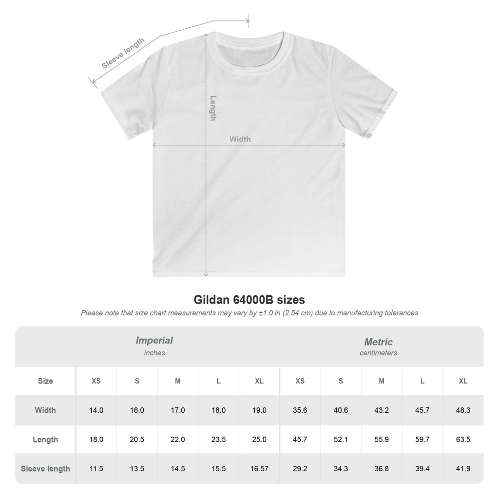 Gildan Softstyle YOUTH Falcon Script Tee