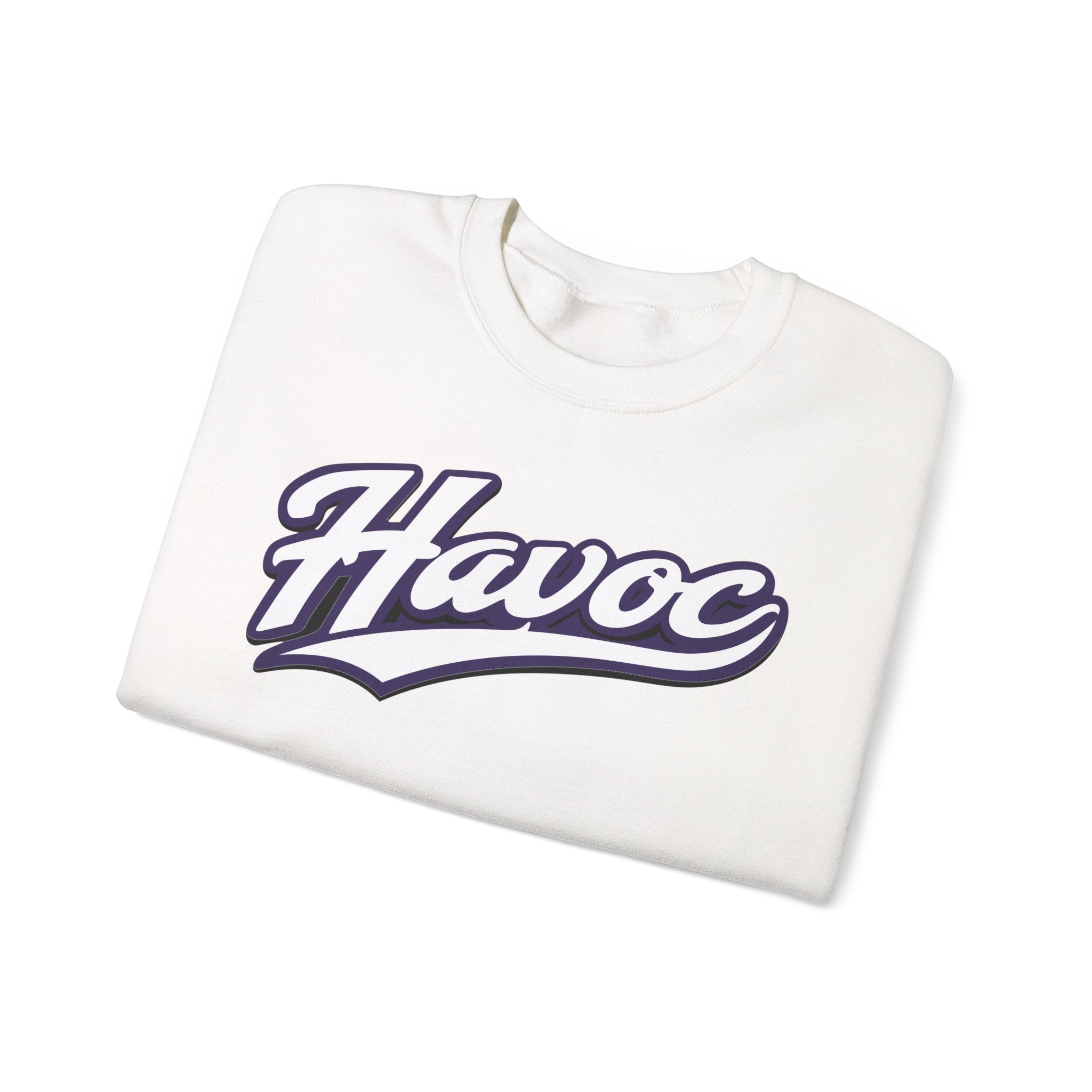 Gildan HAVOC Script ADULT Crewneck Sweatshirt