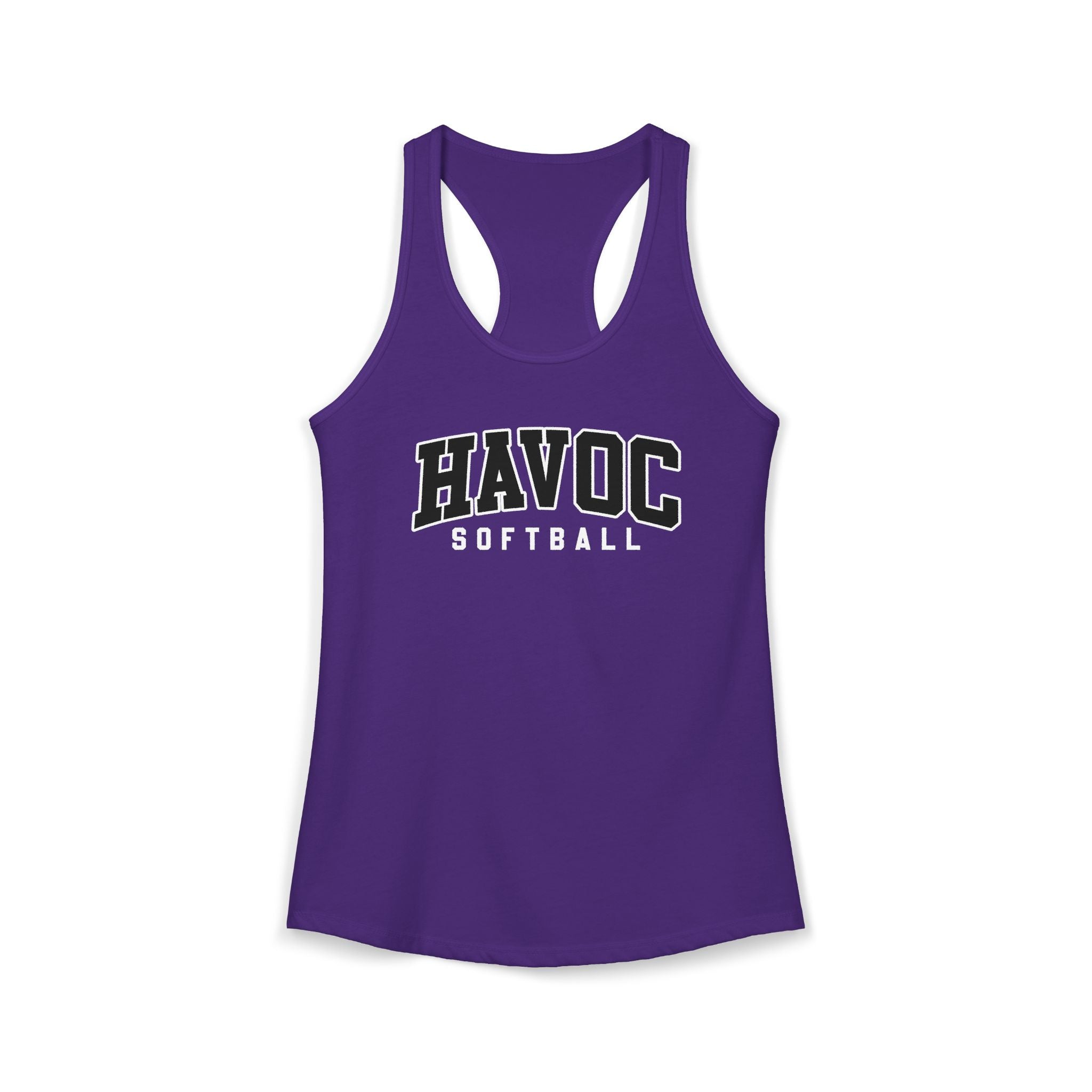 Women's HAVOC Softball Racerback Tank
