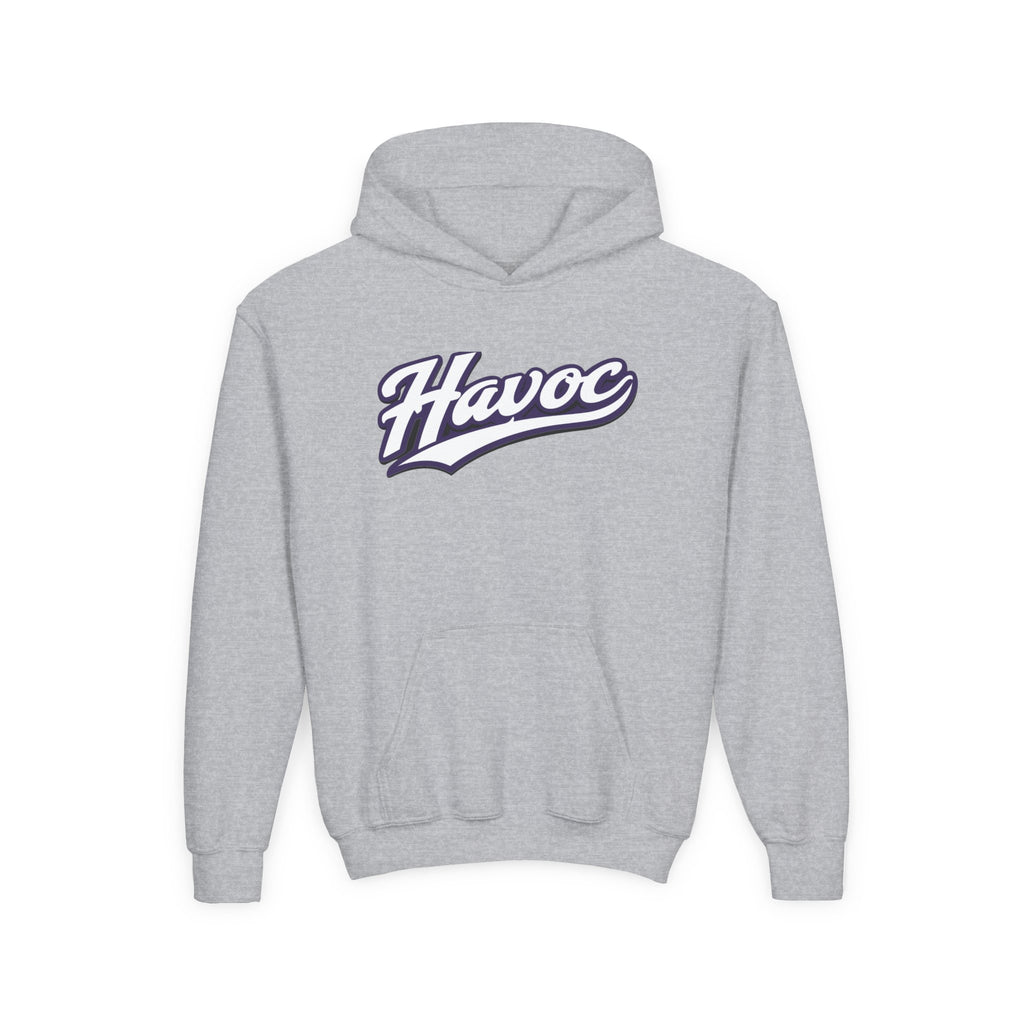 Gildan HAVOC Script YOUTH Hoodie