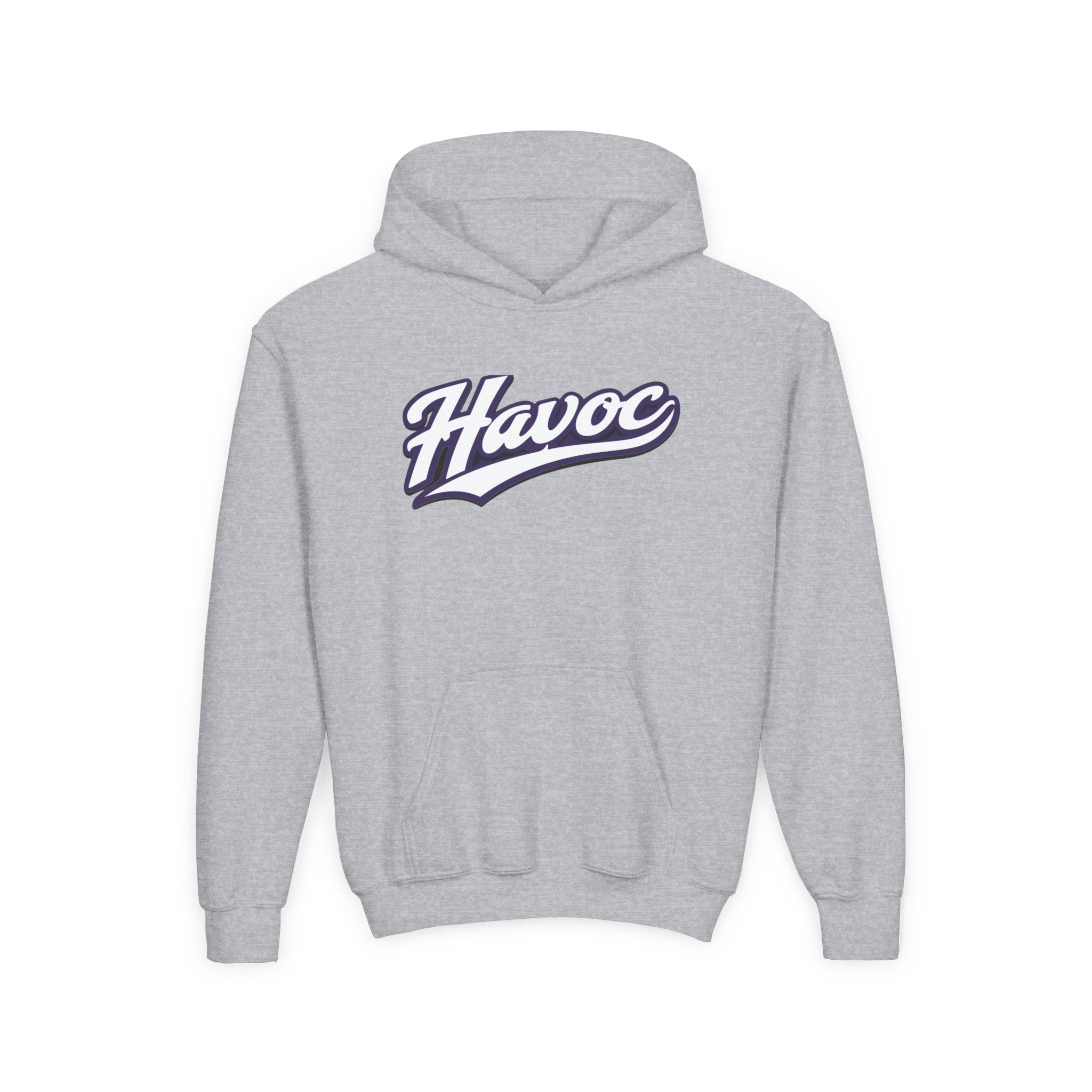 Gildan HAVOC Script YOUTH Hoodie