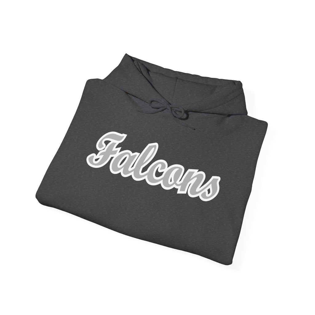 Gildan Heavy-blend ADULT Falcons Script Hoodie