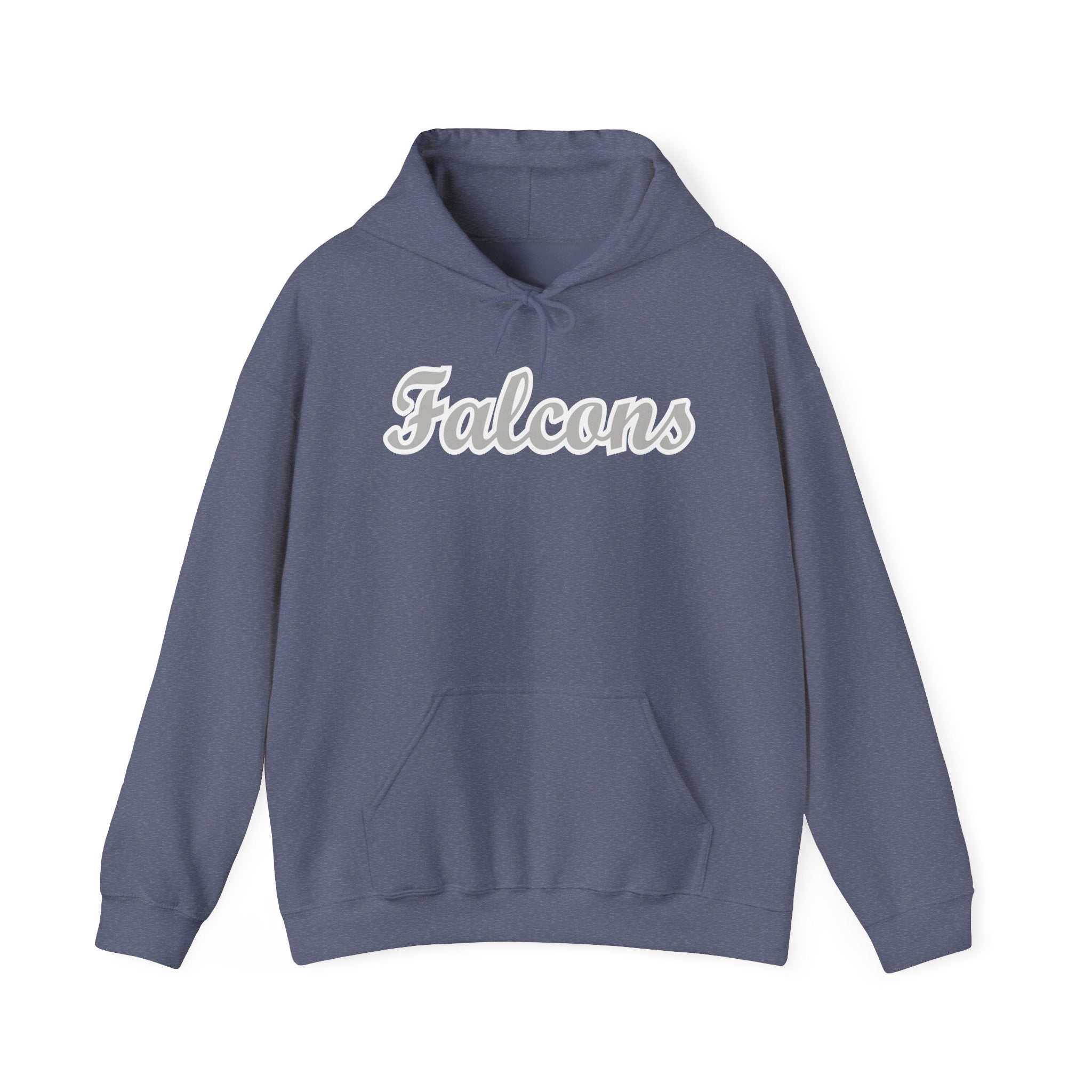 Gildan Heavy-blend ADULT Falcons Script Hoodie