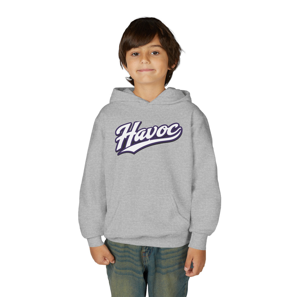 Gildan HAVOC Script YOUTH Hoodie
