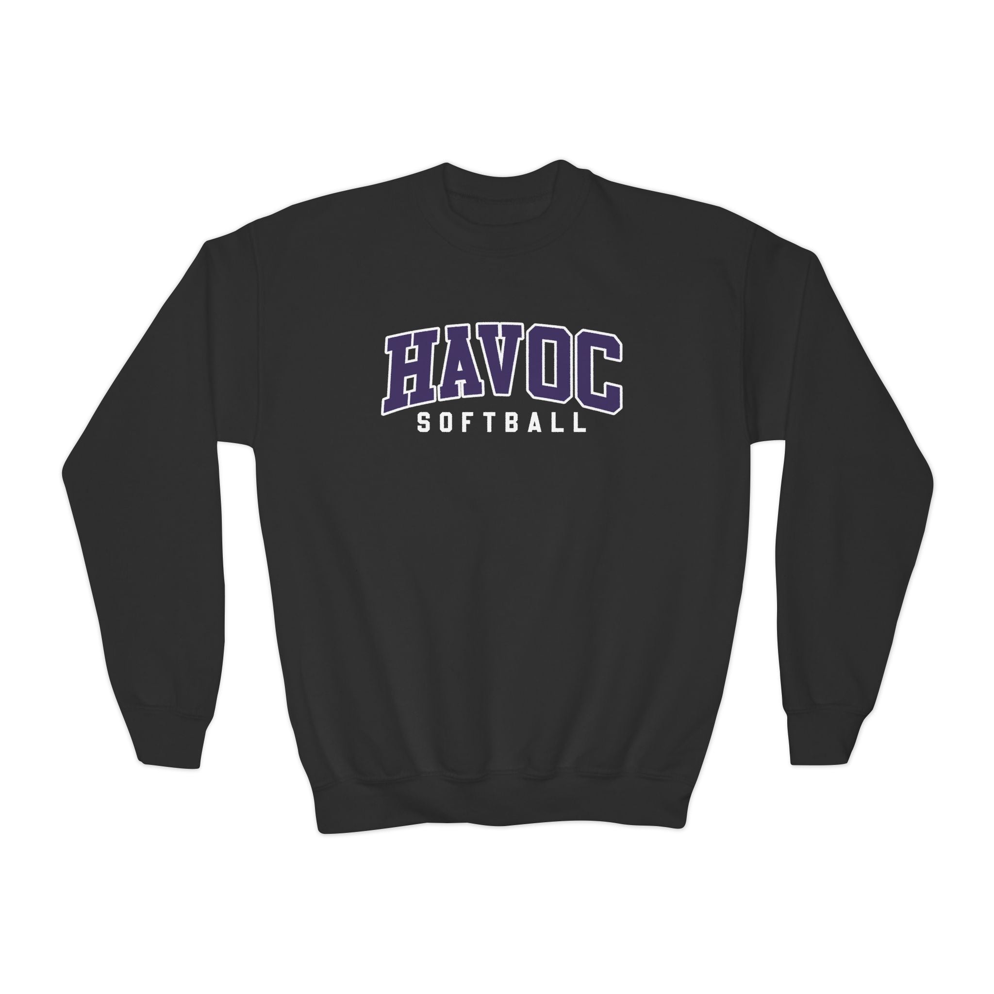 Gildan HAVOC Softball YOUTH Crewneck Sweatshirt
